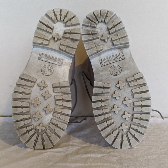 Timberland 6" Premium Waterproof Leather Boots - Gray Women’s Size 6 M R149M - Picture 6 of 8